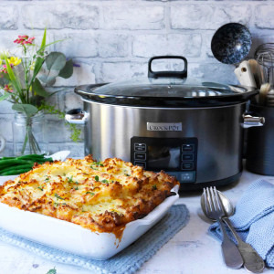 Crock-Pot Slow cooker CSC066X-01, 240W, 5.6L, Inox/Negru