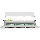 Accesoriu retea Schrack Patchpanel Cat.5 ecranat 24x RJ45G