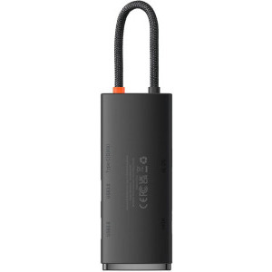 Baseus MultiPort Hub WKQX050001, USB Tip C, 6-in-1, redare 4K
