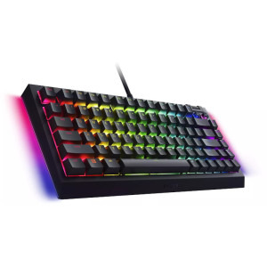 Razer BlackWidow V4 75% Black Orange Tactile Gen-3 Switch Mecanica