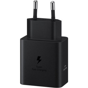 Incarcator retea Samsung Power Adapter, negru, 1x USB-C, Fast Charge 45W + cablu USB-C