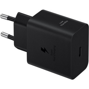 Samsung Power Adapter, negru, 1x USB-C, Fast Charge 45W + cablu USB-C