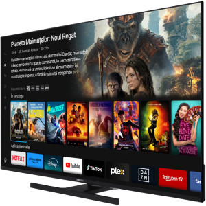 Horizon Smart TV QLED 50HQ8560U/D Seria HQ8560U/D 126cm negru 4K UHD HDR