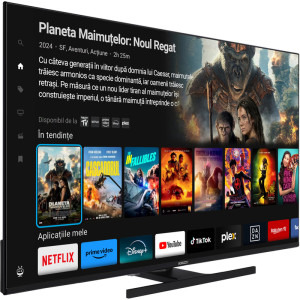 Horizon Smart TV QLED 43HQ8560U/D Seria HQ8560U/D 108cm negru 4K UHD HDR