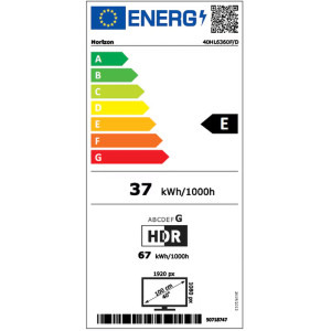 Horizon Smart TV 40HL6360F/D Seria HL6360F/D 100cm negru Full HD