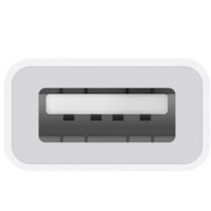 Apple Adaptor USB-C Male la USB Female, White