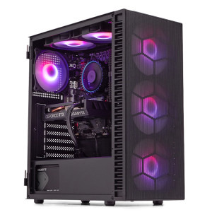 Gaming BALAUR Legendar powered by GIGABYTE, Intel i5-12400F 2.5GHz, 32GB DDR4, 1TB SSD, RTX 4060 8GB GDDR6, Iluminare RGB
