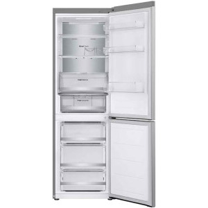 LG GBV7170EPY, 344 L, Clasa E, No Frost, Smart Inverter, NatureFresh, LinearCooling, DoorCooling+, FreshConverter, 186 cm, Argintiu