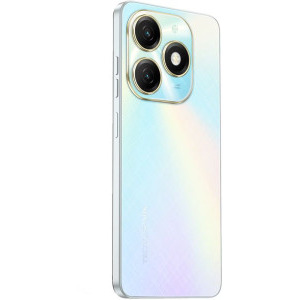 Tecno Spark 20, Ecran 90Hz, 256GB, 8GB RAM, Dual SIM, 4G, Camera 50 MPX, Baterie 5000 mAh, Cyber White