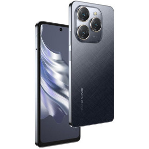 Smartphone Tecno Spark 20 Pro, Ecran 120 Hz, 256GB, 12GB RAM, Dual SIM, 4G, Camera 108 MPX, Baterie 5000 mAh, Moonlit Black