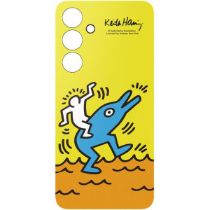 Samsung Capac protectie spate FlipSuit Yellow pentru Galaxy S24 FE