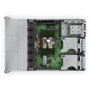 HP ProLiant DL345 Gen11 2U, Procesor AMD EPYC™ 9015 3.6GHz, 64GB RDIMM RAM, 2x 960GB SATA 6G SSD, MR416i‑p, 8x Hot Plug LFF