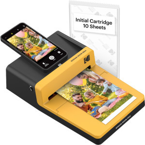 Kodak Dock Era D600 Yellow, Termica, Color, 100 x 150 mm, Bluetooth