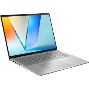 ASUS 16'' Vivobook S16 M3607HA, WUXGA 144Hz, Procesor AMD Ryzen™ 7 260 (16M Cache, up to 5.10 GHz), 16GB DDR5, 1TB SSD, AMD Radeon 780M, No OS, Cool Silver