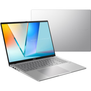 ASUS 16'' Vivobook S16 M3607HA, WUXGA 144Hz, Procesor AMD Ryzen™ 5 220 (16M Cache, up to 4.90 GHz), 16GB DDR5, 1TB SSD, AMD Radeon 740M, No OS, Cool Silver