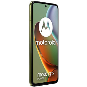 Motorola Moto g15, 128GB, 4GB RAM, Dual SIM, 4G, Tri-Camera, Iguana Green