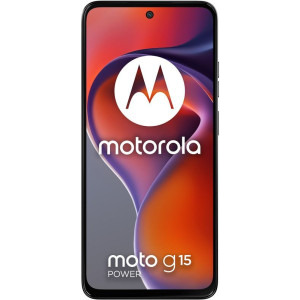 Motorola Moto g15, 128GB, 4GB RAM, Dual SIM, 4G, Tri-Camera, Gravity Grey