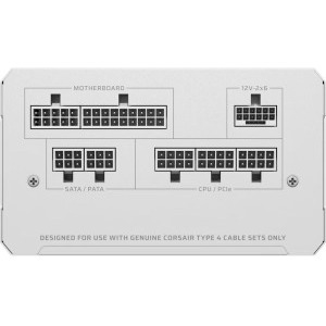 Corsair RMe Series 2025 White RM850e, 80+ Gold, 850W