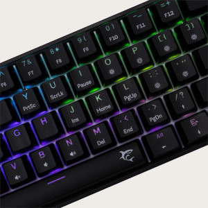 White Shark SHINOBI v2 Outemu Red Switch Mecanica Black