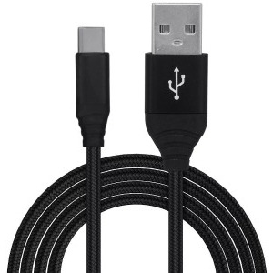 Spacer USB-A Male la USB-C Male, 1.8 m, Black