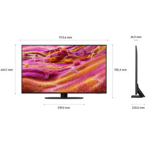 Samsung Smart TV Neo QLED QE50QN90F Seria QN90F 125cm negru 4K UHD HDR