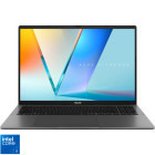 Laptop ASUS 16'' Vivobook S16 S3607VA, WUXGA 144Hz, Procesor Intel® Core™ 5 210H (12M Cache, up to 4.80 GHz), 16GB DDR5, 1TB SSD, Intel Graphics, No OS, Matte Gray
