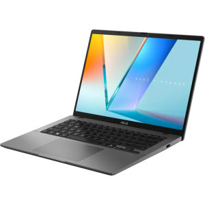 ASUS 14'' Vivobook S14 M3407GA, WUXGA OLED, Procesor AMD Ryzen™ AI 7 445 (8M Cache, up to 4.6 GHz), 16GB DDR5, 1TB SSD, AMD Radeon 840M, No OS, Matte Gray