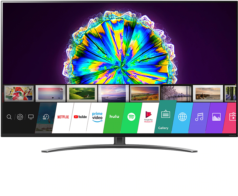 Televizor LED LG Smart TV 55NANO913NA Seria NANO913NA 139cm negru-gri 4K UHD HDR