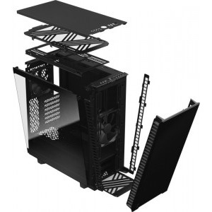 Fractal Design Define 7 Compact Dark Tempered Glass