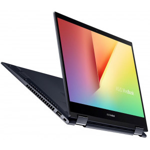 ASUS 14'' VivoBook Flip 14 TM420IA, FHD Touch, Procesor AMD Ryzen™ 5 4500U (8M Cache, up to 4.0 GHz), 8GB DDR4, 256GB SSD, Radeon, Win 10 Home, Black