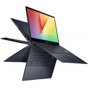 ASUS 14'' VivoBook Flip 14 TM420IA, FHD Touch, Procesor AMD Ryzen™ 3 4300U (4M Cache, up to 3.7 GHz), 8GB DDR4, 256GB SSD, Radeon, Win 10 Home S, Black