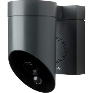 Somfy Camera de supraveghere de exterior, Wi-Fi, 1080p Full HD, gri