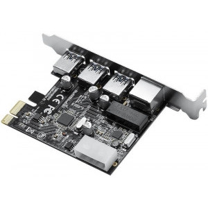 Orico 3x USB 3.0 Male - 1x RJ-45 Female