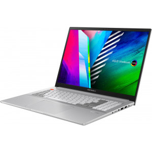 ASUS 16'' VivoBook Pro 16X OLED N7600PC, WQUXGA, Procesor Intel® Core™ i7-11370H (12M Cache, up to 4.80 GHz, with IPU), 16GB DDR4, 1TB SSD, GeForce RTX 3050 4GB, Win 11 Pro, Cool Silver
