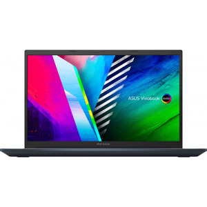 ASUS 15.6'' VivoBook Pro 15 OLED M3500QC, FHD, Procesor AMD Ryzen™ 9 5900HX (16M Cache, up to 4.6 GHz), 16GB DDR4, 1TB SSD, GeForce RTX 3050 4GB, No OS, Quiet Blue