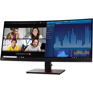 Lenovo ThinkVision P34w-20 34 inch UWQHD IPS 4 ms Webcam USB-C 60 Hz