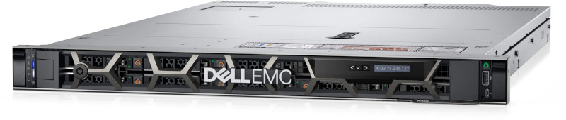 Server DELL PowerEdge R450 1U, Procesor Intel® Xeon® Silver 4314 2.4GHz Ice Lake, 32GB RDIMM RAM, 1x 480GB SATA 6G SSD, PERC H755, 8x Hot Plug SFF