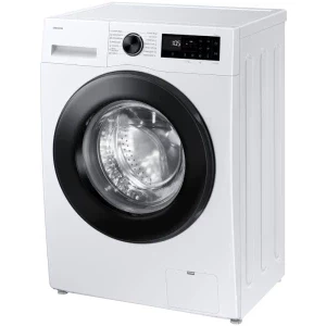 Samsung WW80FG5L32AELE, Slim, 8 kg, 1200 RPM, Clasa A, Digital Inverter, AI EcoBubble, Bubble Shot, AI Energy, SmartThings, Alb
