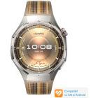SmartWatch Huawei Watch GT 6 Pro, 46mm, Titanium Alloy, curea Brown Woven