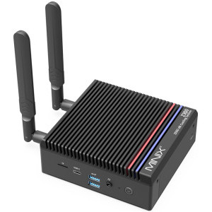 Mini PC MiniX Z350, Procesor Intel Core N350 3.6GHz Twin Lake, 16GB RAM, 512GB SSD, Intel Graphics, Windows 11 Pro