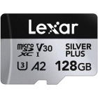 Card memorie Lexar microSDXC Professional Silver Plus UHS-I 128GB
