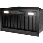 Hota incorporabila Turbionaire integrata THC50BPB, Putere de absorbtie 682 m3/h, Clasa A++, Iluminare LED, Filtre Baffle, Colector de grasimi, 52 cm, Inox
