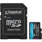 Card memorie Kingston microSDXC Canvas Go Plus Gen4 Class 10 UHS-I A2 256GB + Adaptor