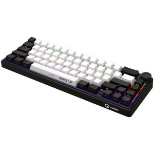 LORGAR KBP70MW Pro TKL RGB Toxic Purple Linear Switch Black/Red Mecanica