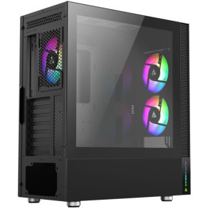 Gaming BALAUR Hyper Esports Edition, AMD Ryzen 5 9600X 3.9GHz, 16GB DDR5, 1TB SSD, RTX 5060 8GB GDDR7, Iluminare RGB