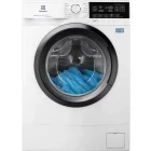 Masina de spalat rufe Electrolux EWS6326DE, Slim, 6 kg, 1200 RPM, Clasa A, Inverter, SensiCare, AntiAllergy, TimeManager, Alb