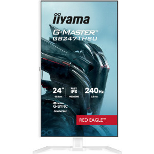 IIyama Gaming Red Eagle G-MASTER GB2471HSU-W1 23.8 inch FHD IPS 0.3 ms 240 Hz HDR G-Sync Compatible