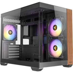 Antec CX600M Wood ARGB Black