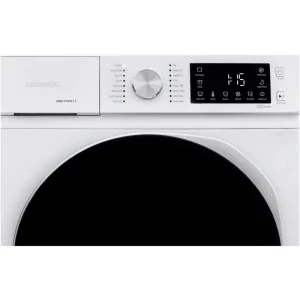 Daewoo DWD-FV2021-5, Slim, 7 kg, 1200 RPM, Clasa A, Inverter, Steam Wash, Storm Wash, Alb