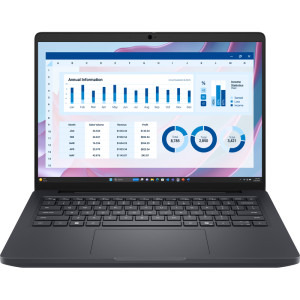 Laptop DELL 14 Pro Max 14 MC14255, QHD+, Procesor AMD Ryzen™ AI 9 HX PRO 370 (24M Cache, up to 5.10 GHz), 32GB LPDDR5X, 1TB SSD, AMD Radeon 890M, Win 11 Pro, 3Yr ProSupport